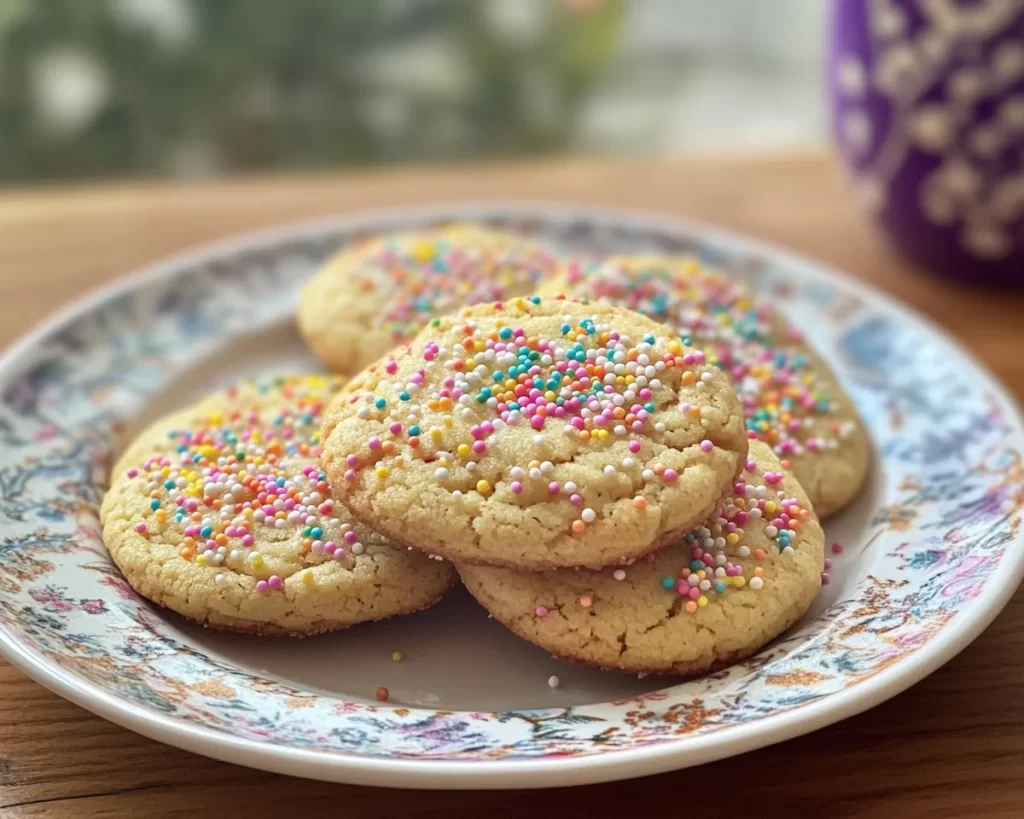 Spring Cookies: Soft Spring Sprinkle Cookies