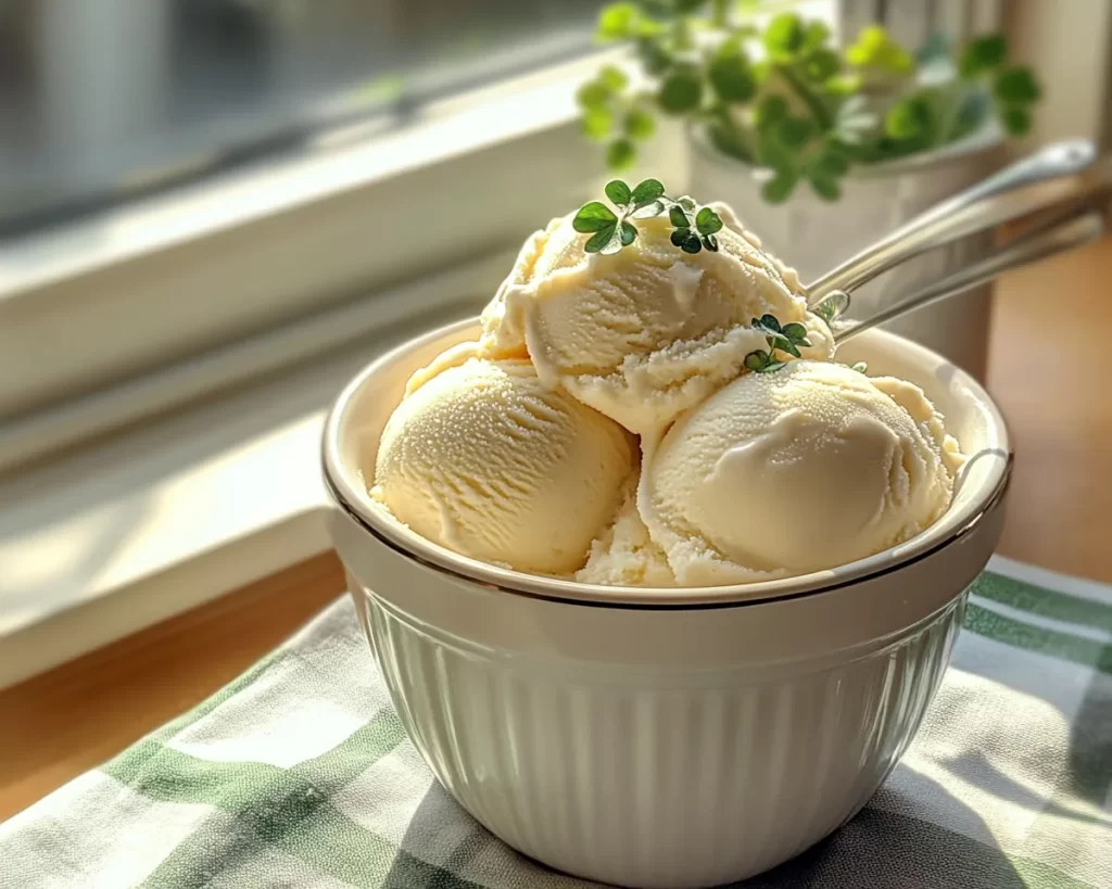 St Patrick’s Day Irish Cream Ice Cream