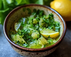 Lemon Vinegarette Dressing with Lemon Zest (Extra Bright)