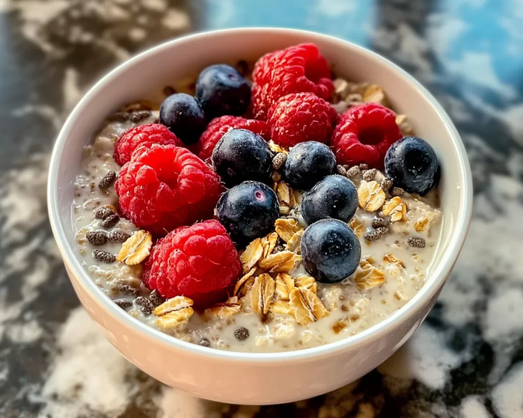 Protein Overnight Oats Without Yogurt