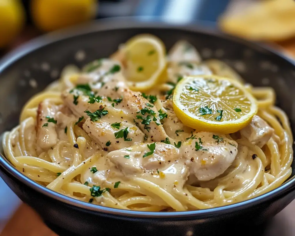 Creamy Lemon Chicken Pasta