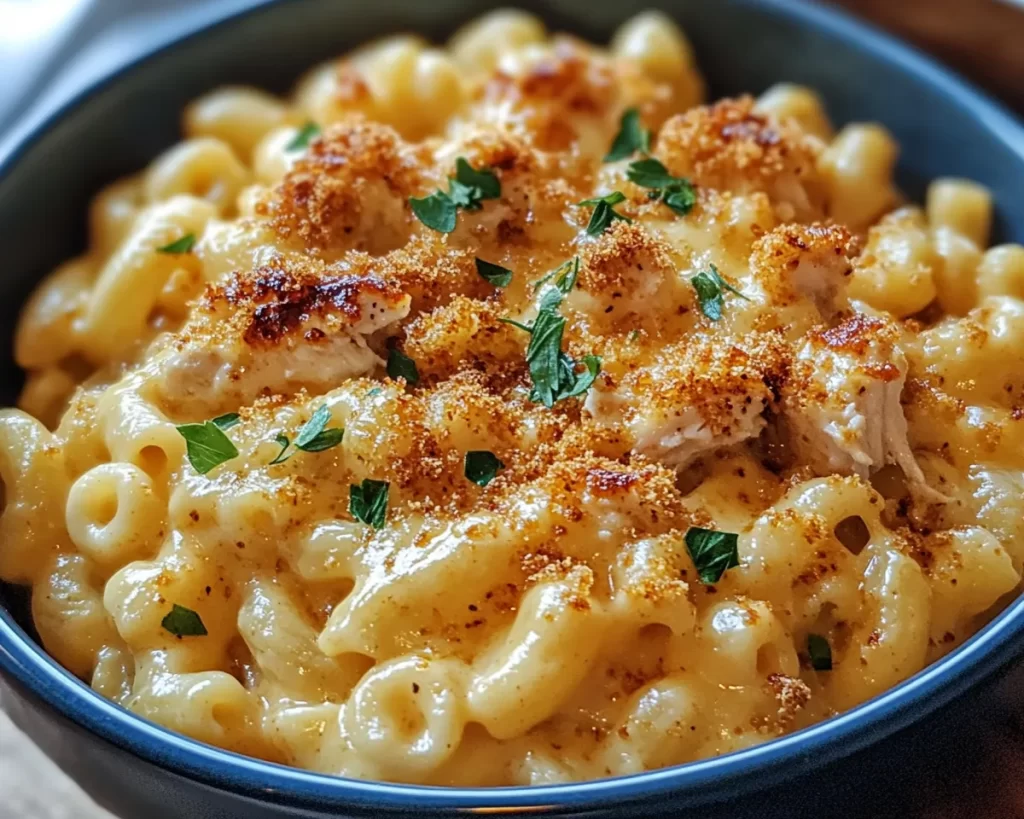 Flavorful Honey Pepper Chicken Mac & Cheese