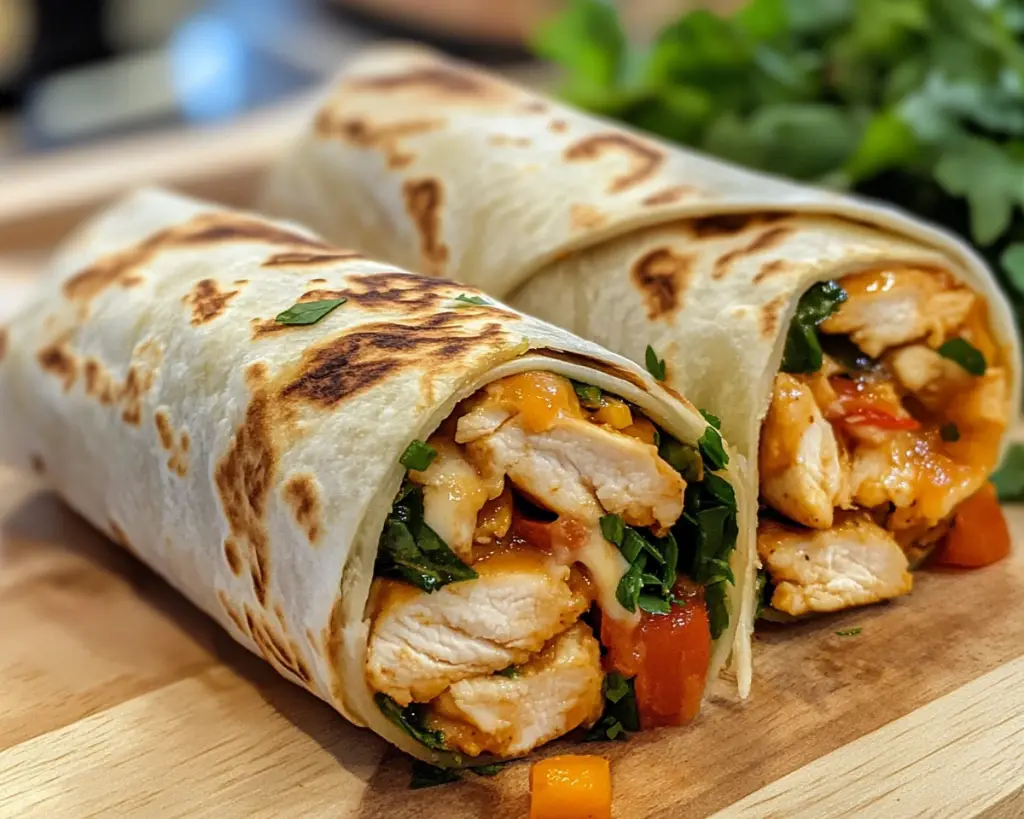 What Makes These Cheesy Chicken Wraps Taste So Good?