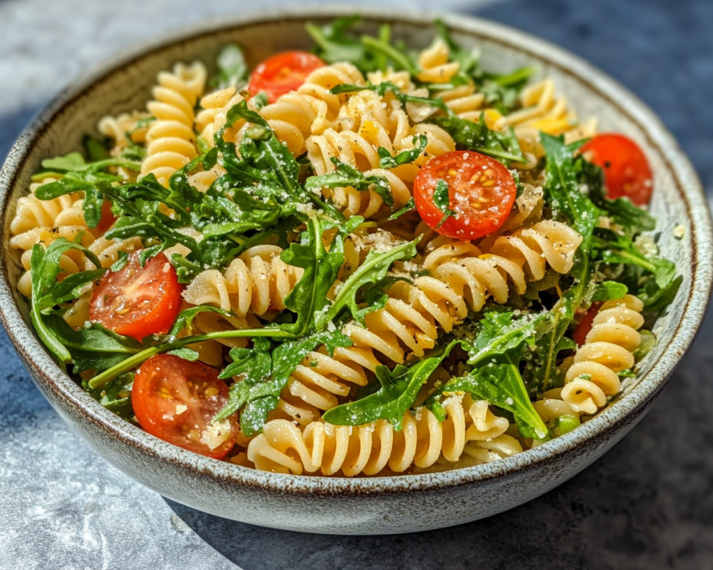 Pasta Salad with Arugula and Lemon