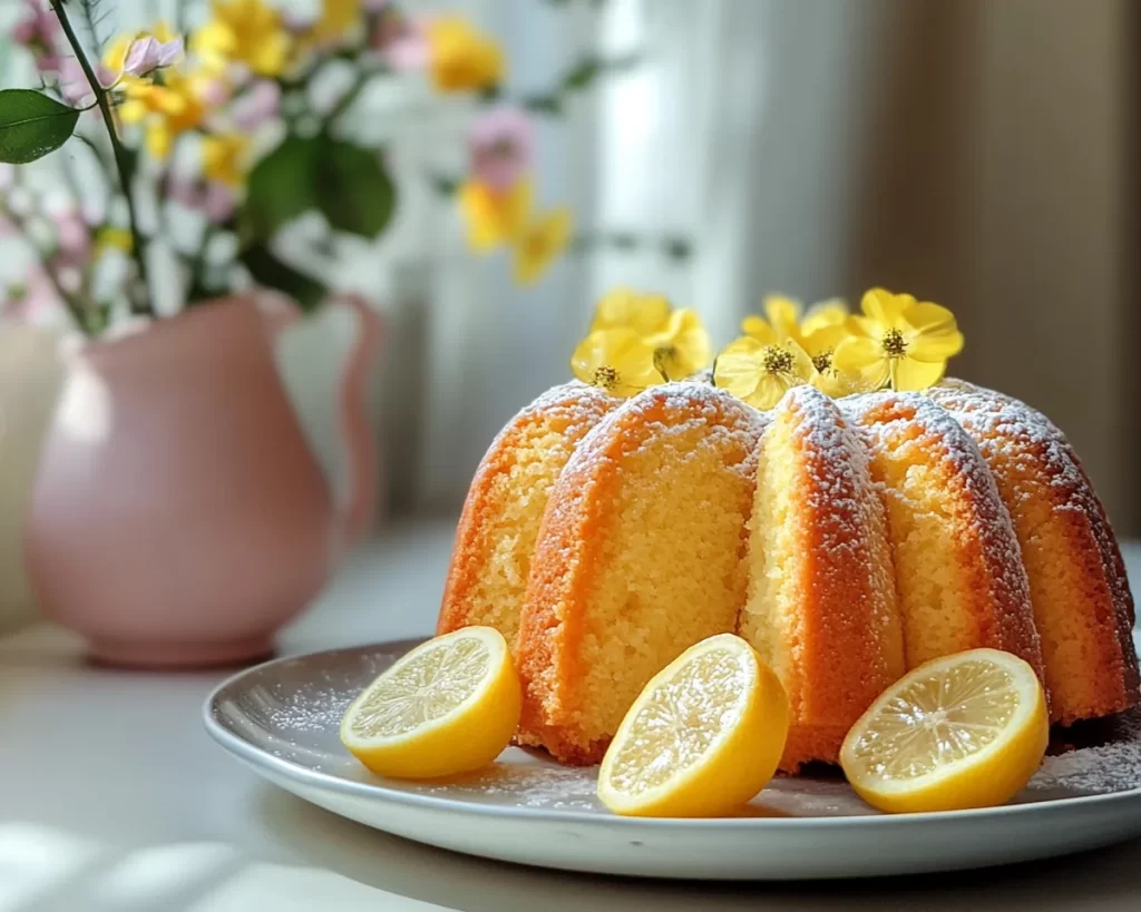 Spring Baking: Lemon Pound Cake (Moist)