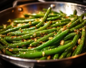 Easter Garlic Butter Green Beans