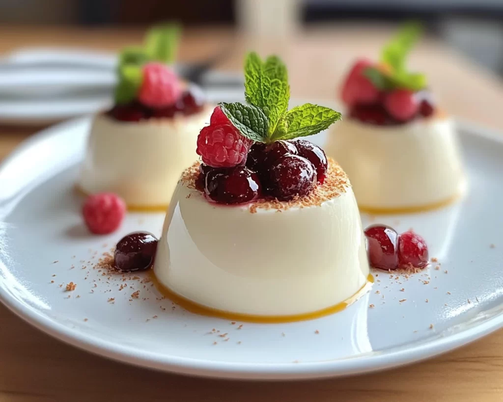 Creamy Coconut Panna Cotta Recipe