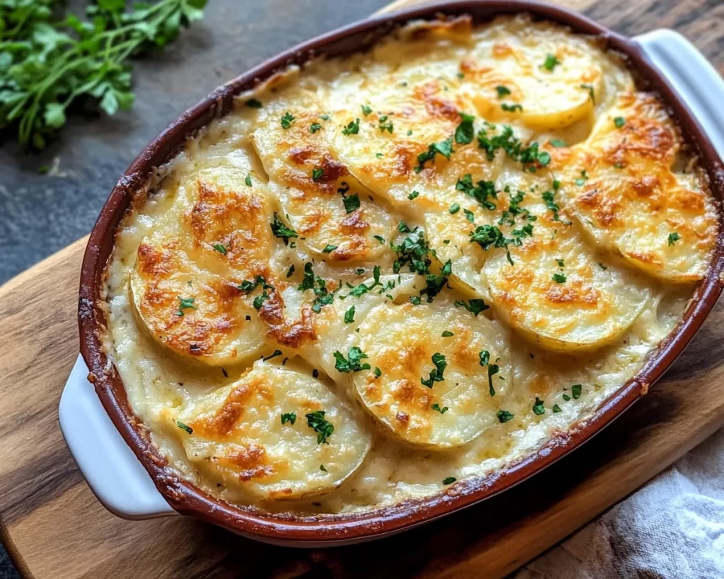 Easter Scalloped Potatoes