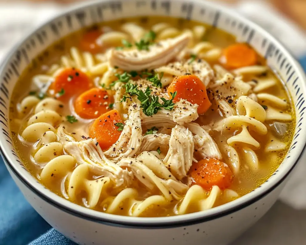 What Makes This Classic Chicken Noodle Soup So Comforting