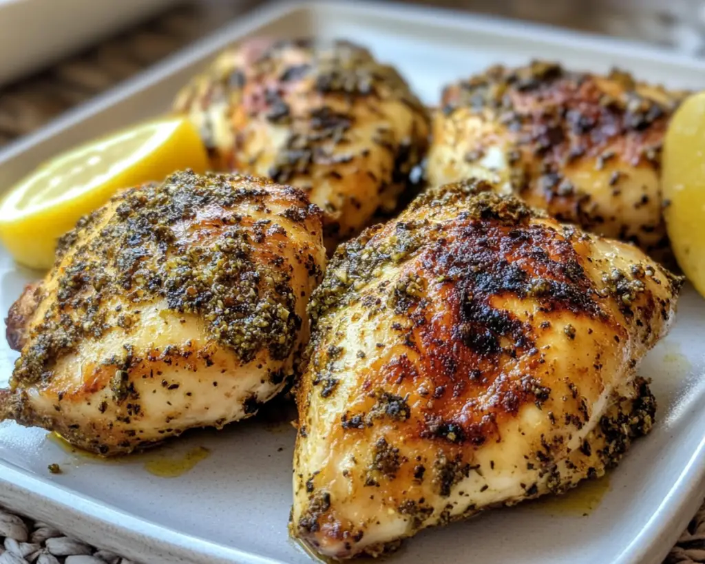 Middle Eastern Zaatar Yogurt Chicken (Juicy & Flavorful Dinner)