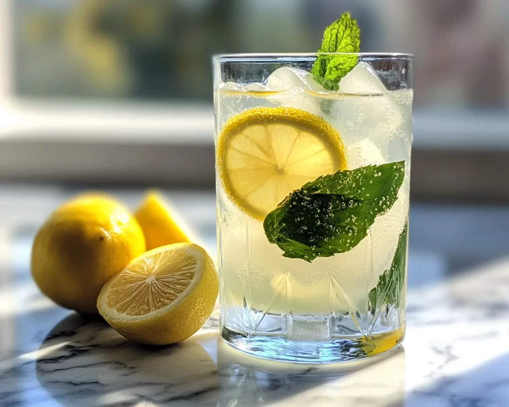 Soda Drinks Recipes: Lemon Soda Mocktail (Simple + Fresh)