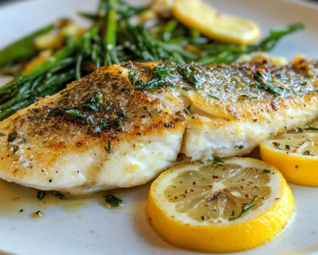 Pan-Fried Fish with Lemon