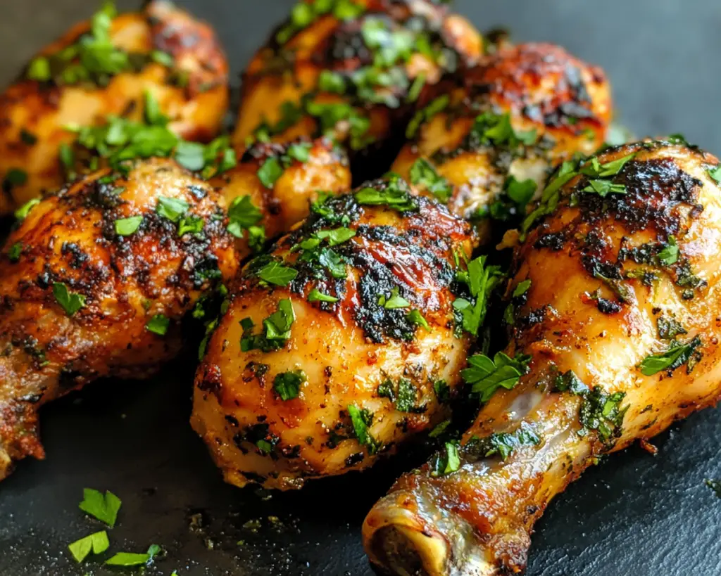 Baked Chicken Drumsticks with Herbs