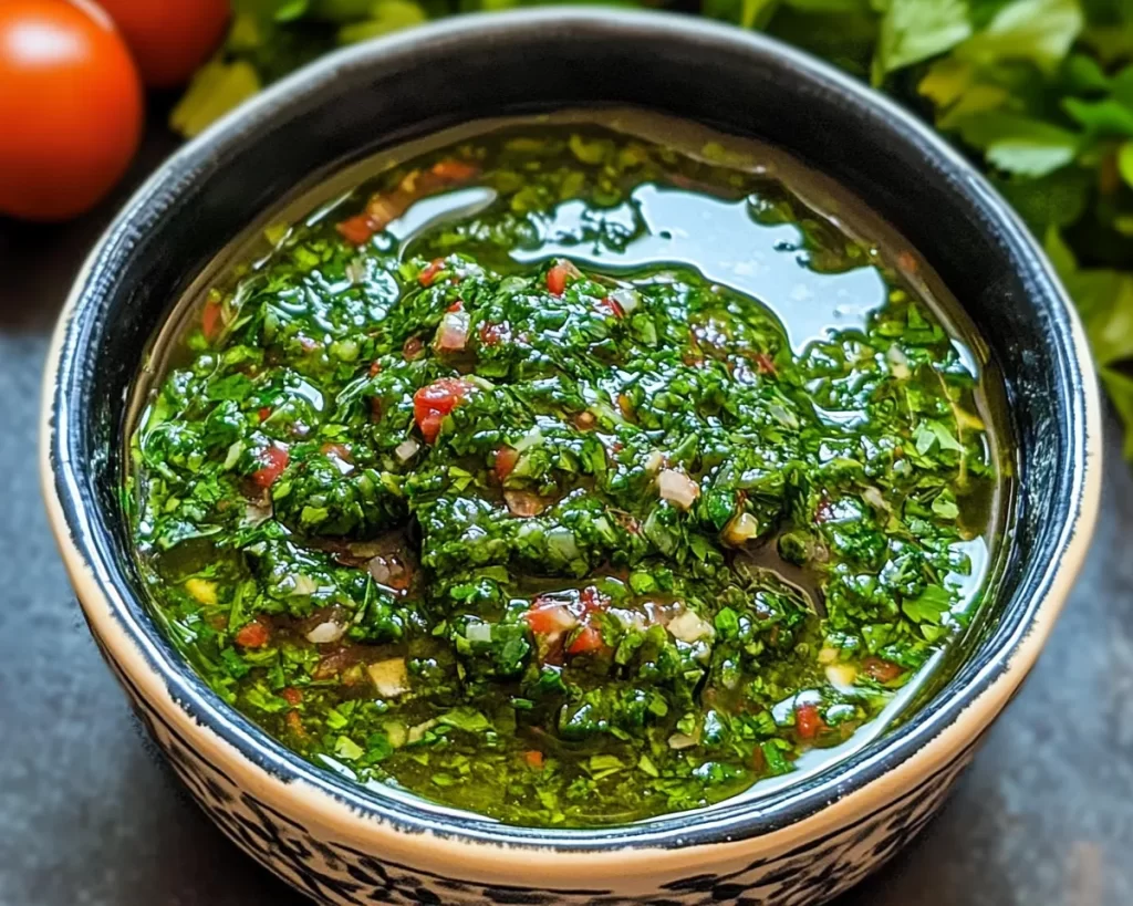 Quick & Easy Chimichurri Sauce in 10 Minutes