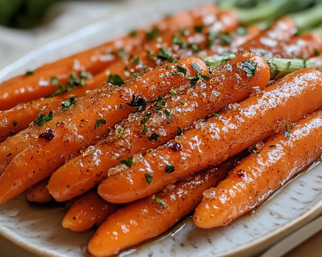 Easter Brown Sugar Glazed Carrots