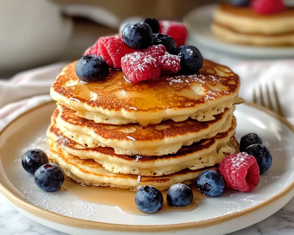 Quick Keto Cottage Cheese Pancakes