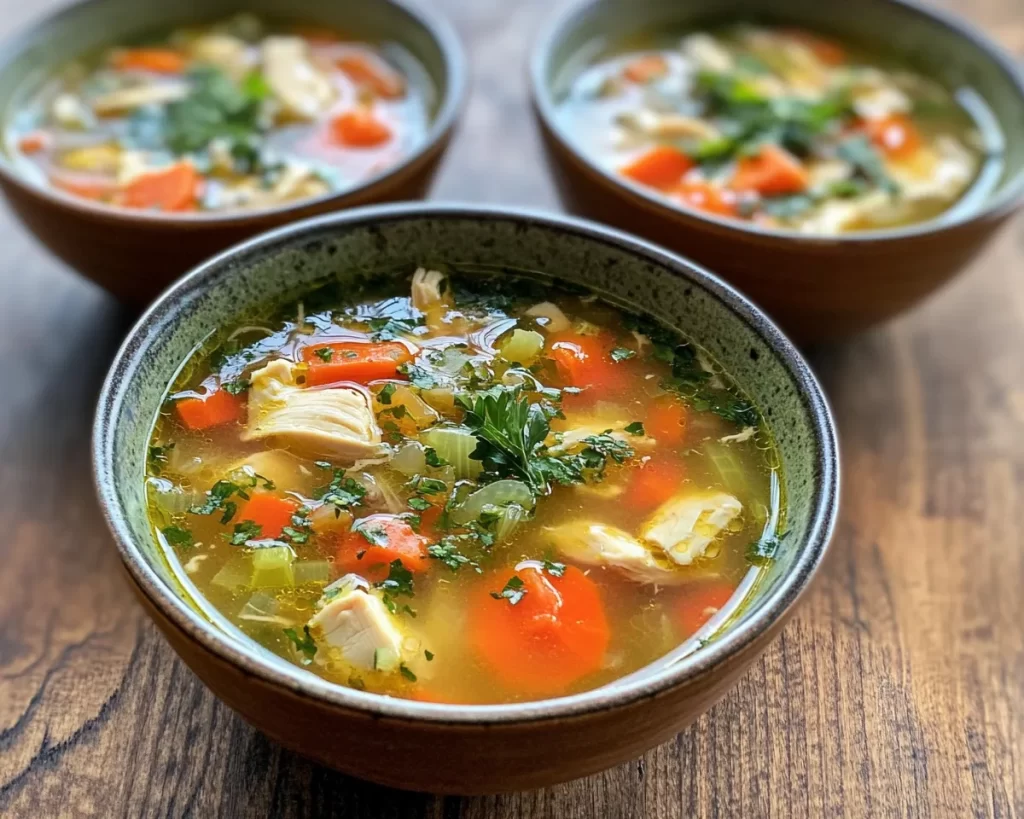 Healthy Easy Chicken Soup with Vegetables