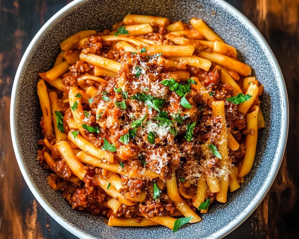 Mouthwatering Beef Ragu Pasta
