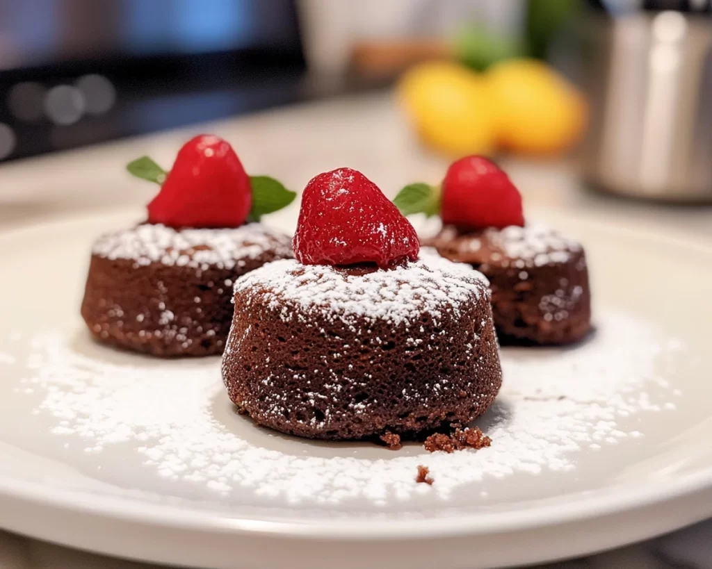 Mother’s Day Chocolate Lava Cakes