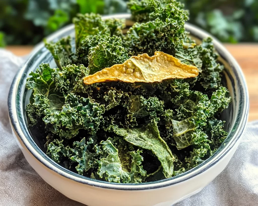 Vegan Dehydrated Kale Chips