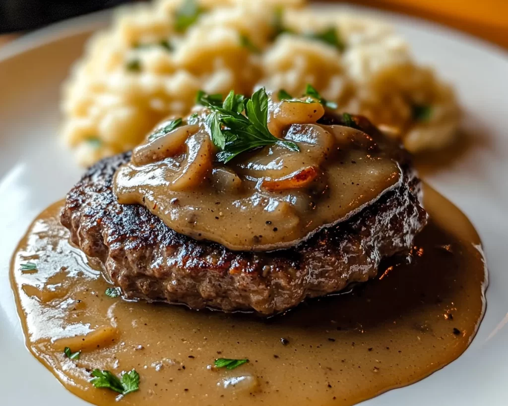 Delicious Hamburger Steak & Gravy Recipe