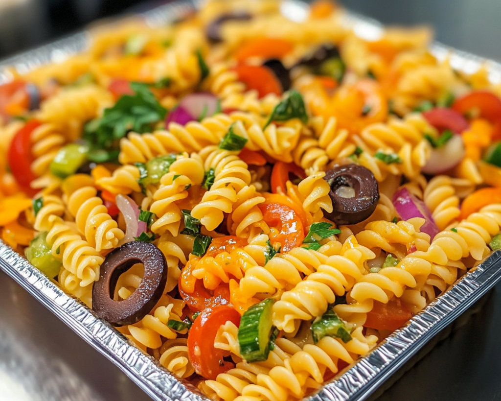 Easy Pasta Salad for Meal Prep