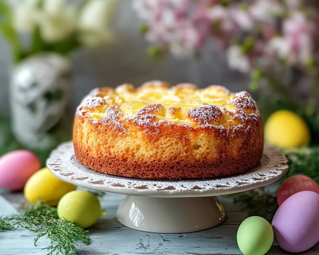 Easter Lemon Ricotta Cake