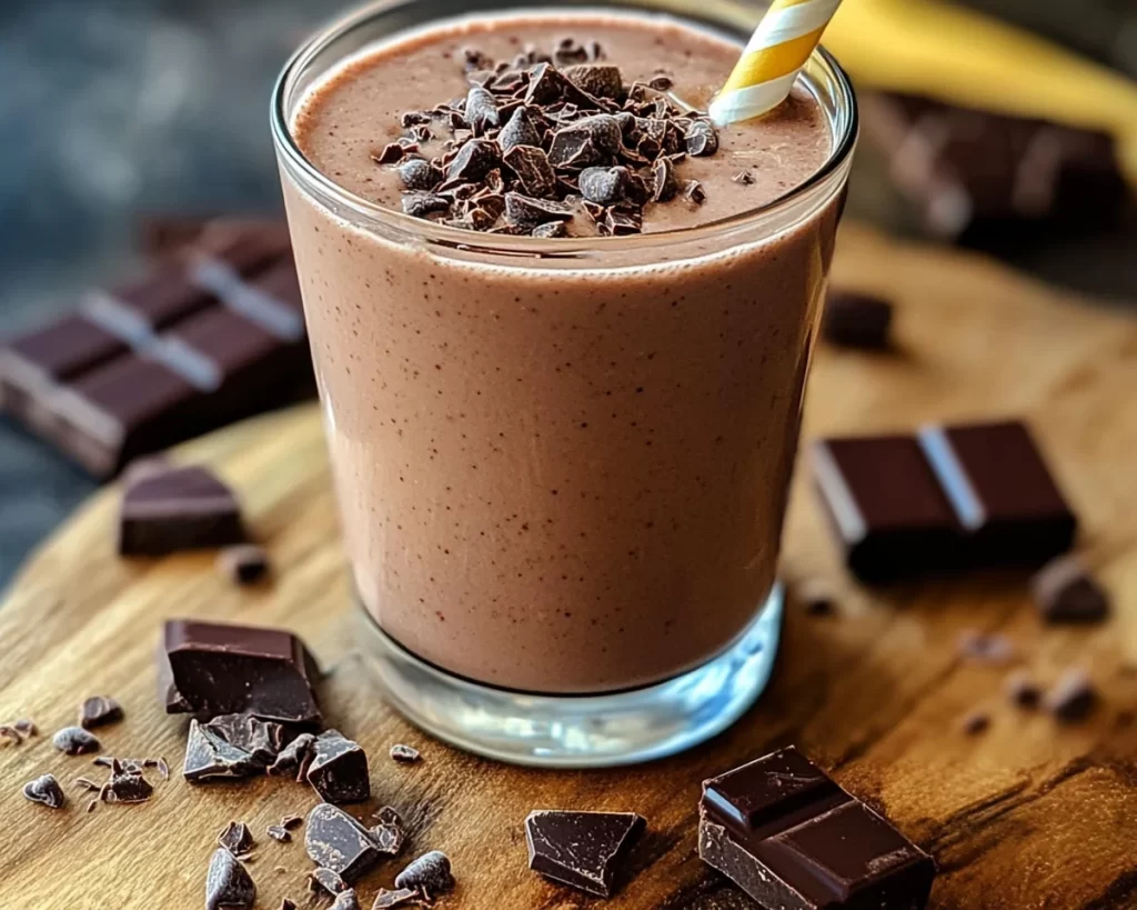 Delicious Healthy Chocolate Collagen Smoothie