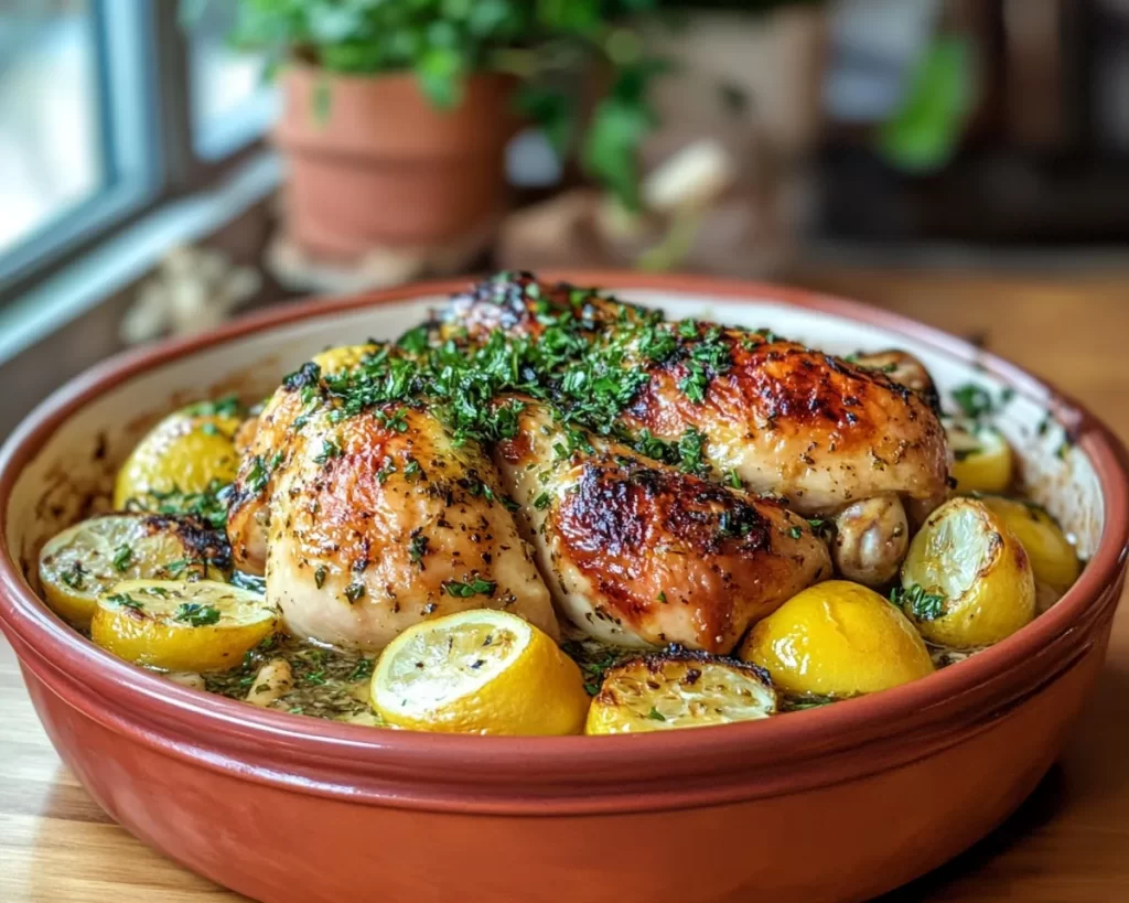 Mother’s Day Garlic Herb Chicken