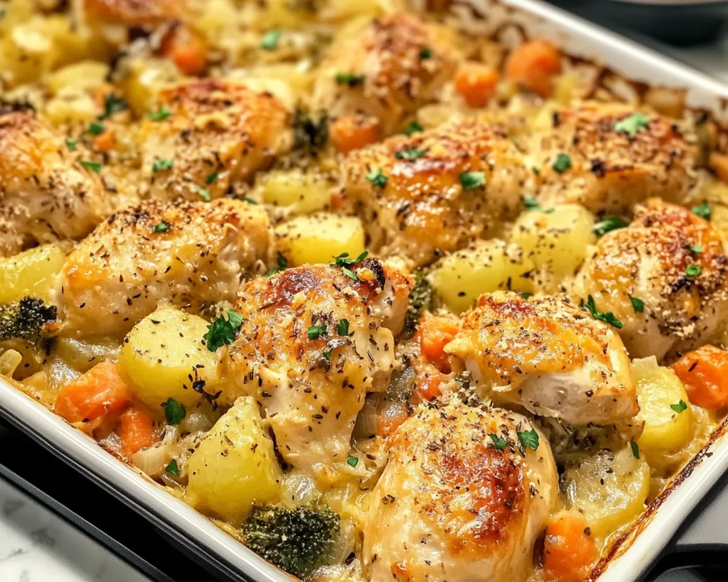 Comforting Rotisserie Chicken Casserole