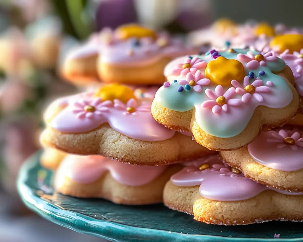 Spring Cookies: Soft Vanilla Spring Cookies