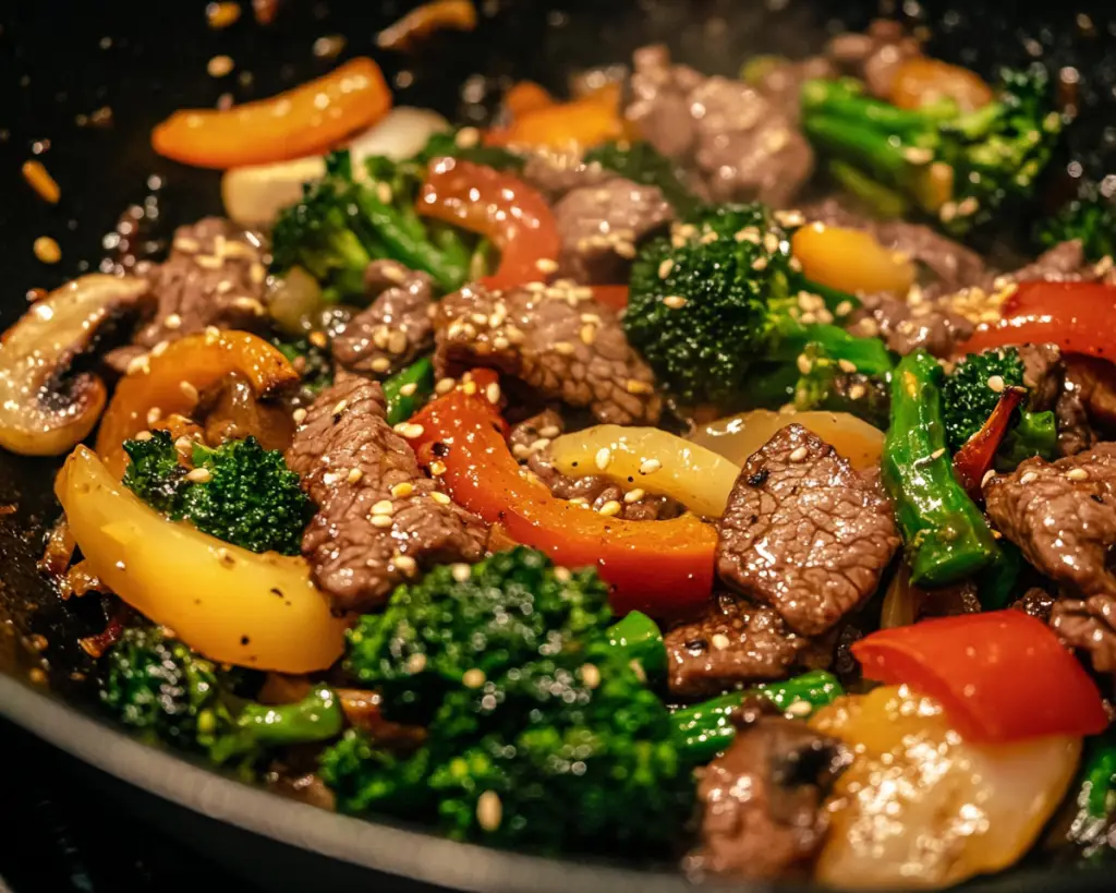 Healthy Beef and Vegetable Stir Fry