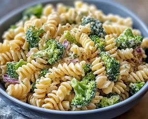 Crowd-Pleasing Broccoli Pasta Salad Recipe