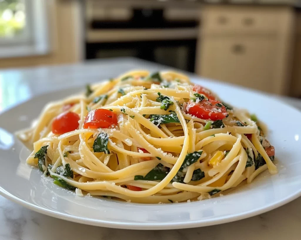 Spring Dinners: Healthy Pasta Primavera (Easy)