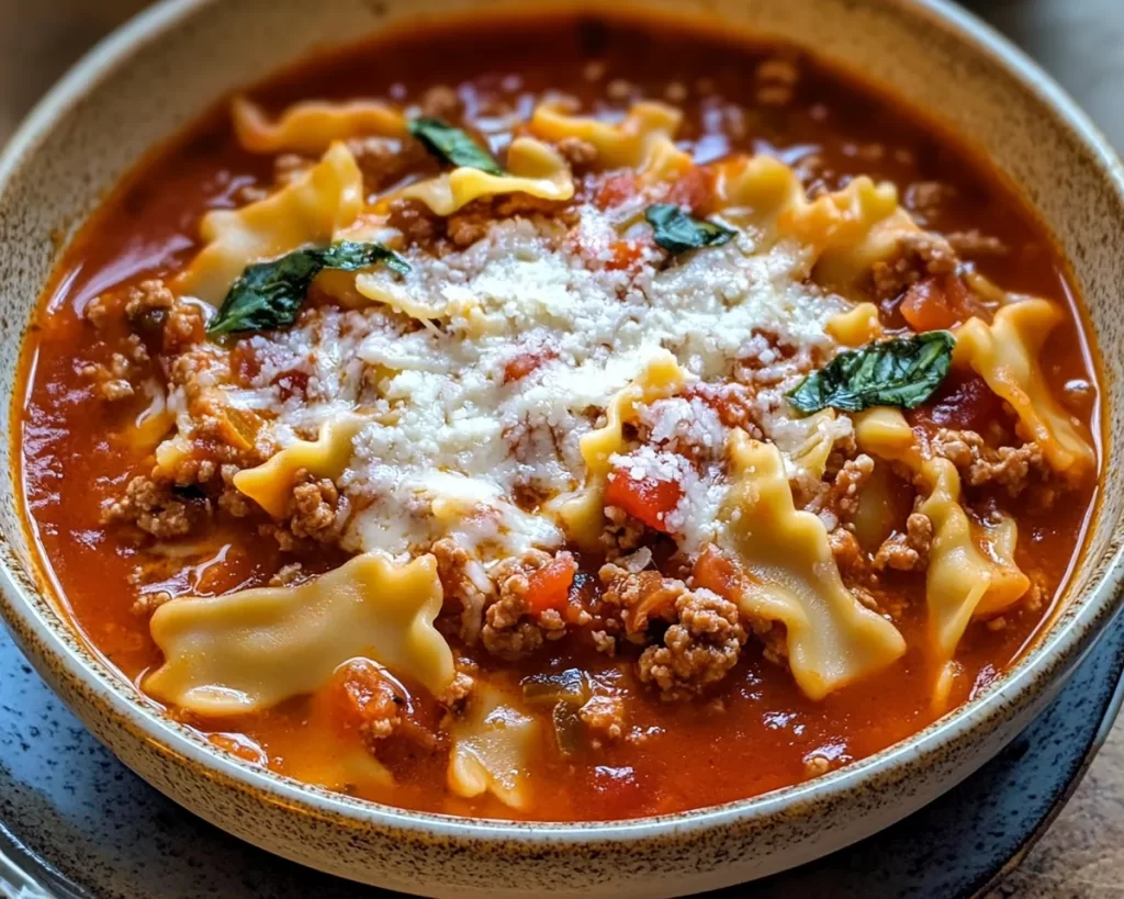 Easy Low Sodium Lasagna Soup