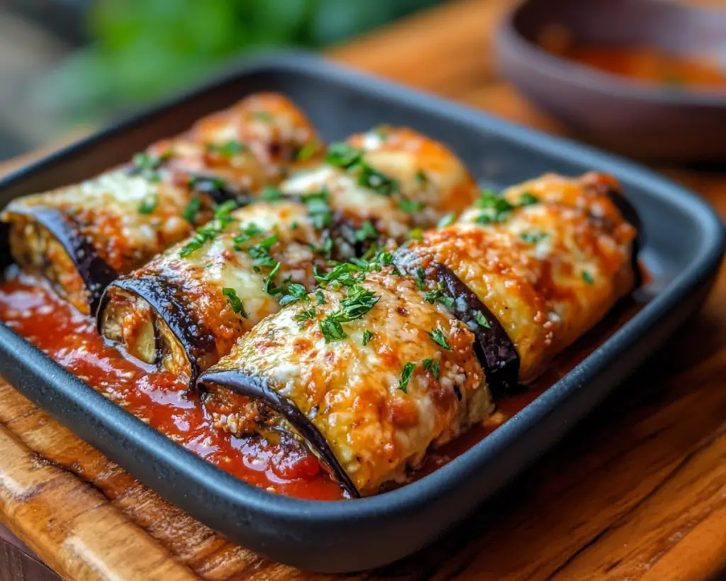 How Can Ricotta Eggplant Roll-Ups Taste This Good