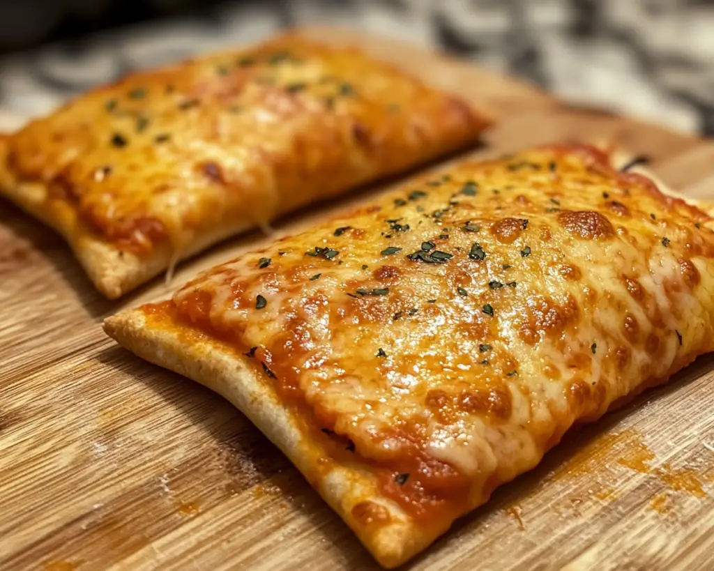 High Protein Pizza Hot Pockets (Healthy & Cheesy)