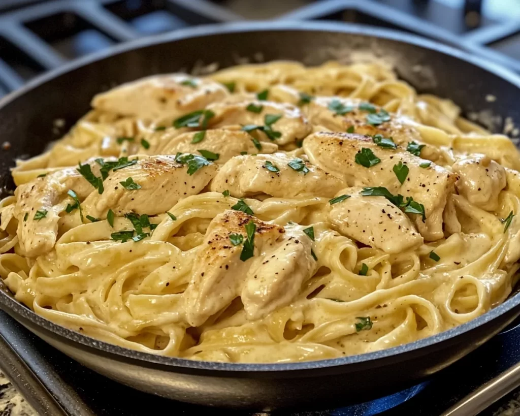 Mother’s Day Creamy Chicken Alfredo