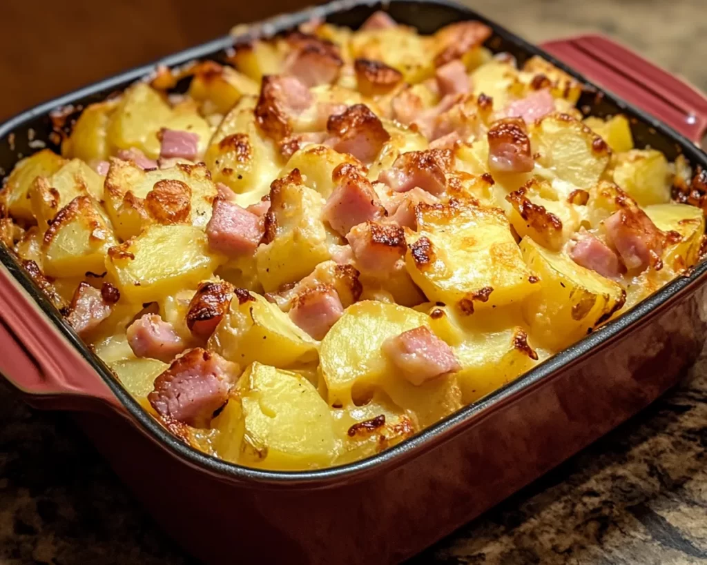 Easter Ham and Potato Casserole