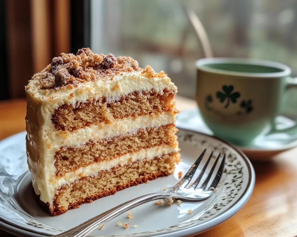 St Patrick’s Day Irish Cream Coffee Cake