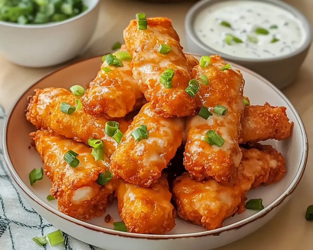 I'M Obsessed With This Crispy Buffalo Chicken Dip!