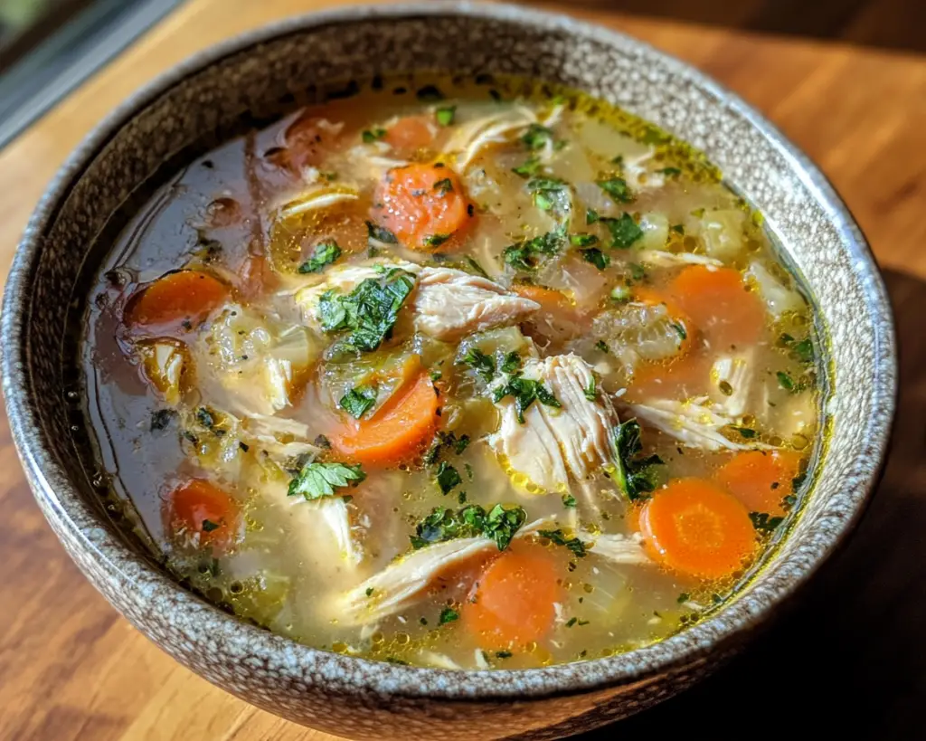 Healthy Chicken and Vegetable Soup