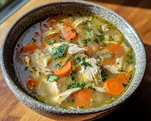 Healthy Chicken and Vegetable Soup