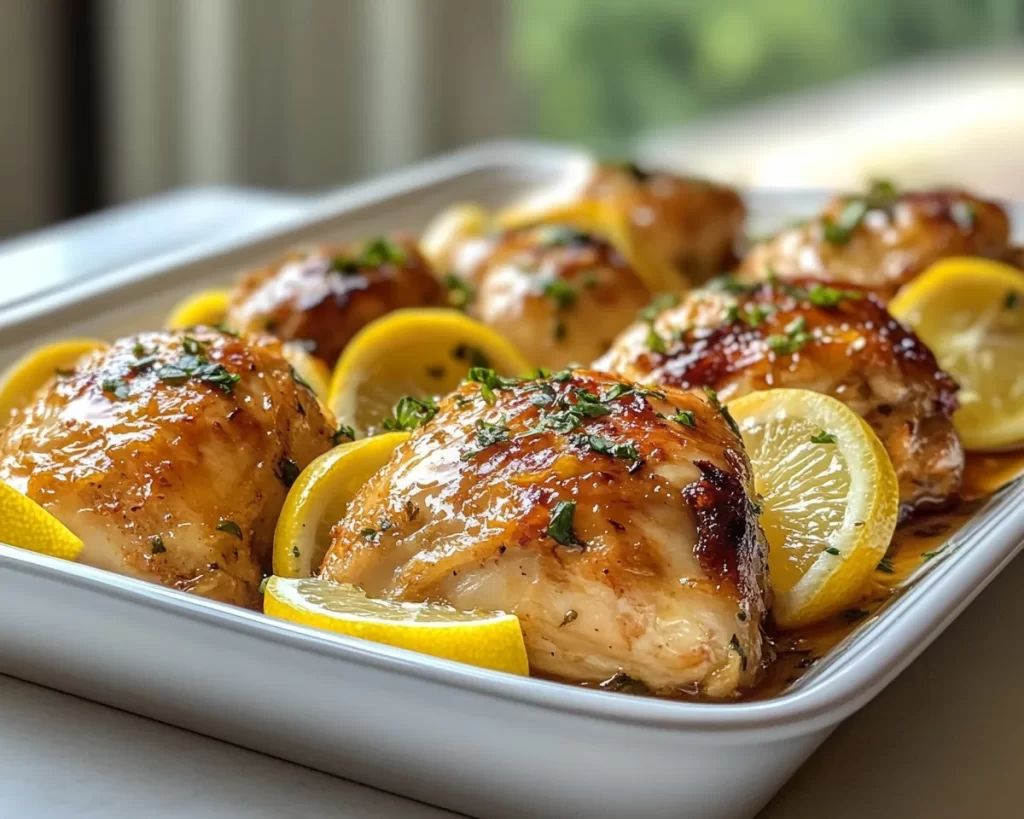 Mother’s Day Honey Lemon Chicken