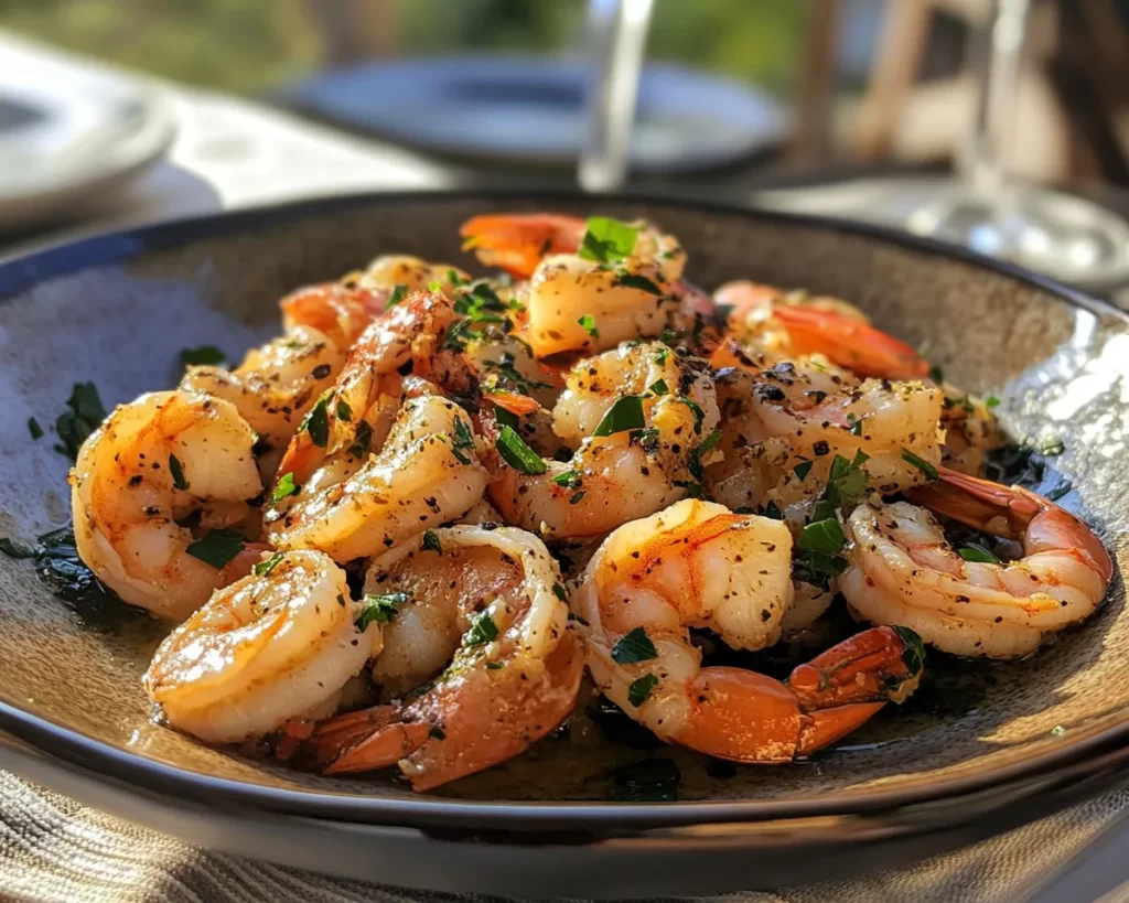 Spring Dinner Party Shrimp Scampi