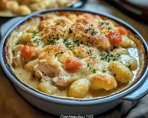 Cozy Gnocchi Chicken Pot Pie Recipe