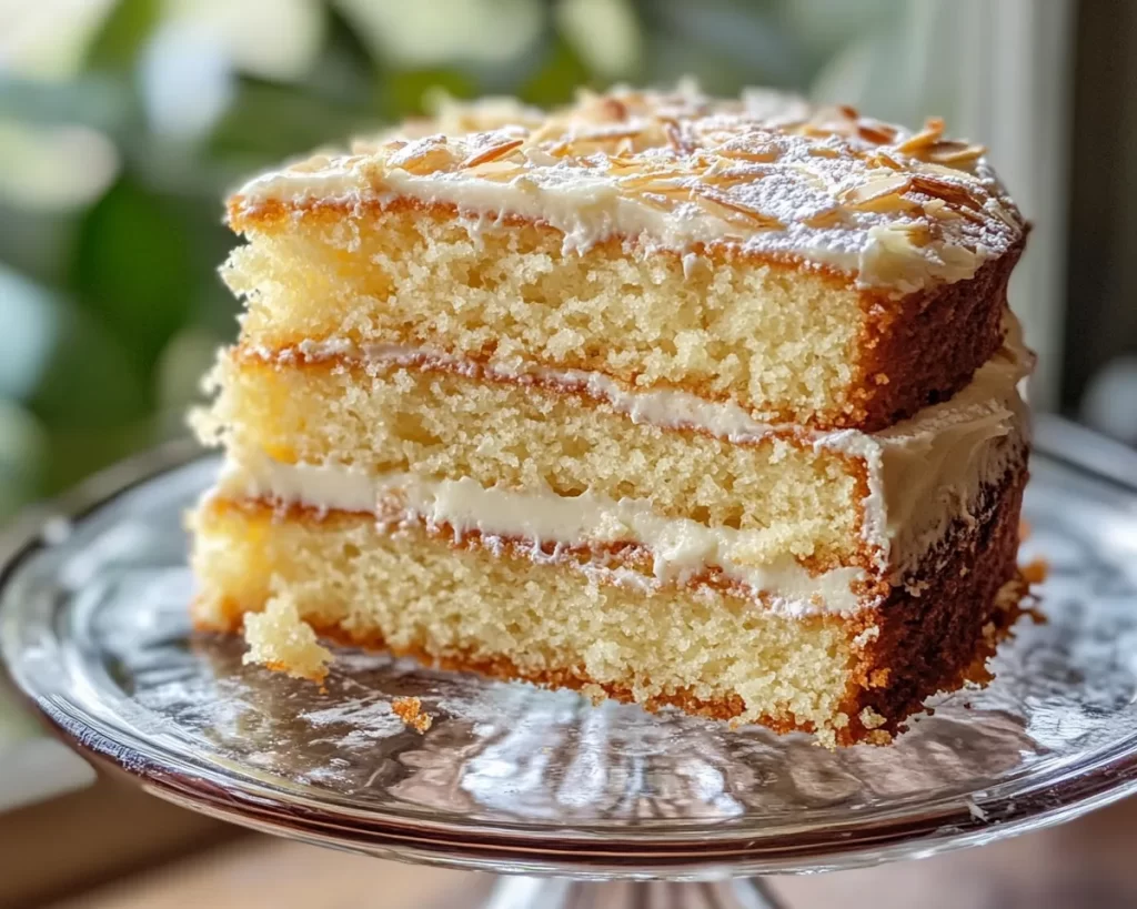 Mother’s Day Vanilla Almond Cake