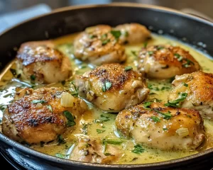 Mother’s Day Creamy Garlic Chicken