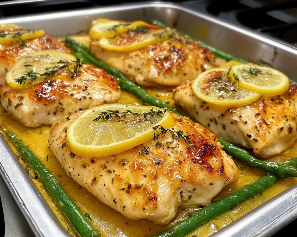 Spring Dinner Party Creamy Lemon Chicken