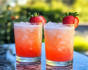 Spring Drinks: Strawberry Coconut Mocktail